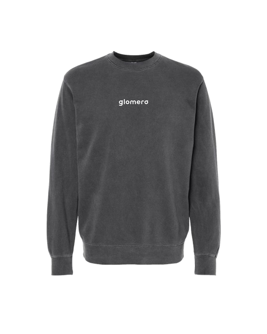 Glomero | Chandail Ouaté Brodé Noir Premium